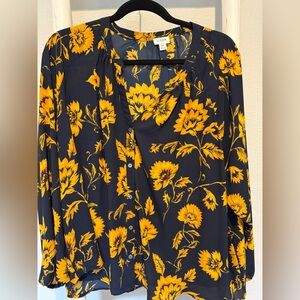 Fall perfection! JCrew blouse like new